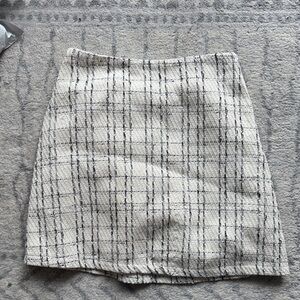 Princess Polly Skirt - black and cream